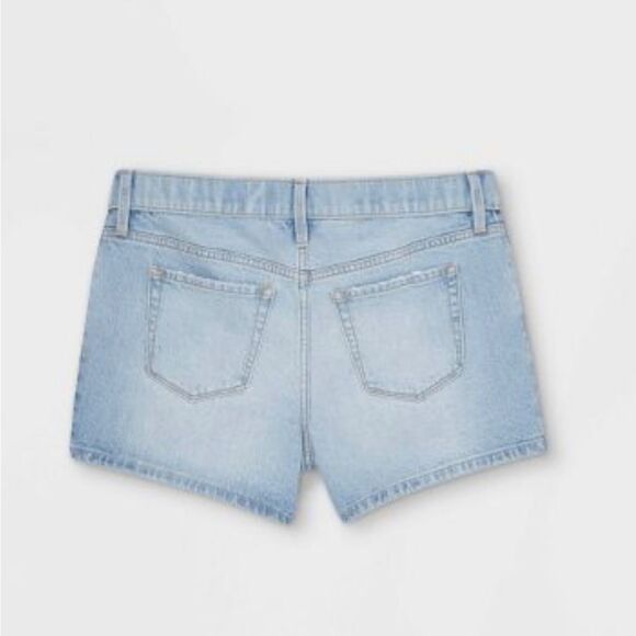 Under Belly Midi Maternity Jean Shorts Isabel Maternity Ingrid & Isabel Sz 8 NWT - Picture 2 of 8